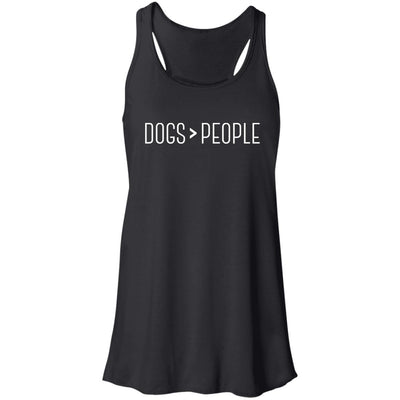 Dogs > People Flowy Tank