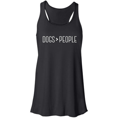 Dogs > People Flowy Tank