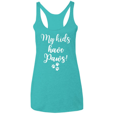My Kids have Paws Triblend Tank