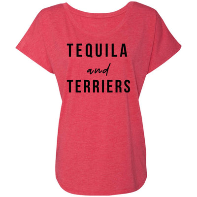 Tequila and Terriers Slouchy Tee