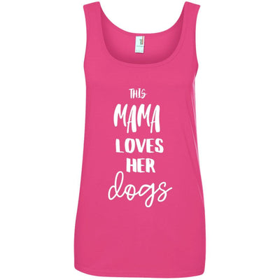 This Mama Loves Her Dog Cotton Tank
