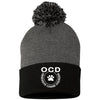 Obsessive Canine Disorder Knit Pom Beanie