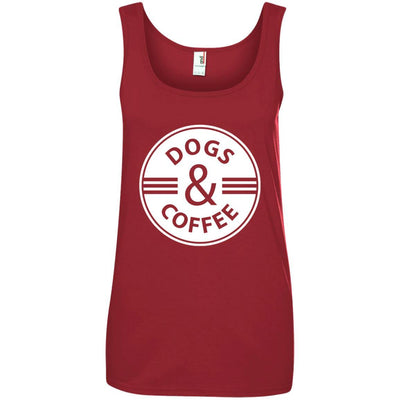 Dogs & Coffee Cotton Tank