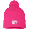 My Kids Bark Knit Pom Beanie