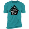 All  I Wanna Do Is Rescue Dogs Premium Tee