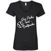 Dog Parks And Ballparks V-Neck Tee