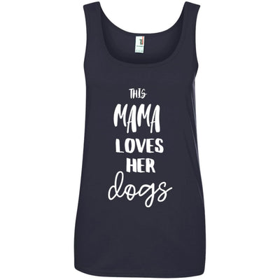 This Mama Loves Her Dog Cotton Tank