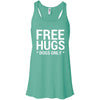 Free Hugs Dogs Only Flowy Tank
