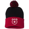 Obsessive Canine Disorder Knit Pom Beanie