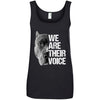 We Are their Voice Cotton Tank