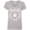 Obsessive Canine Disorder V-Neck Tee