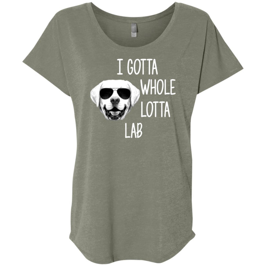I Gotta Whole Lotta Lab Slouchy Tee