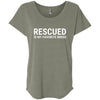 Rescued Is My Favorite Breed Slouchy Tee