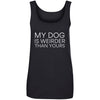My Dog Is Weirder Than Yours Cotton Tank