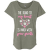 The Road To My Heart Slouchy Tee