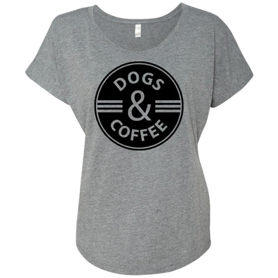 Dogs & Coffee Slouchy Tee