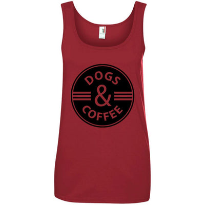 Dogs & Coffee Cotton Tank