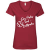 Dog Parks And Ballparks V-Neck Tee