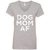 Dog Mom AF V-Neck Tee