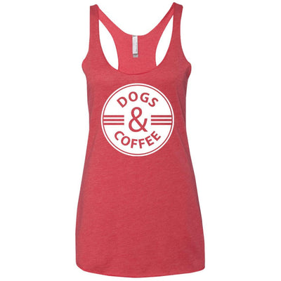 Dogs & Coffee Triblend Tank