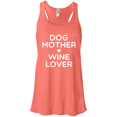 DOG MOTHER WINE LOVER Flowy Tank