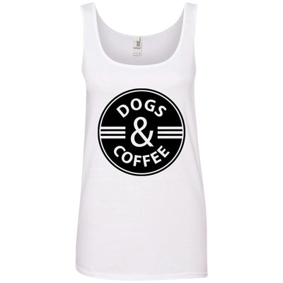 Dogs & Coffee Cotton Tank