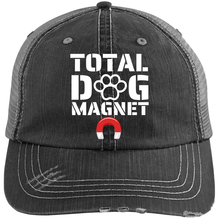 Total Dog Magnet Unstructured Trucker Cap