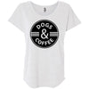 Dogs & Coffee Slouchy Tee