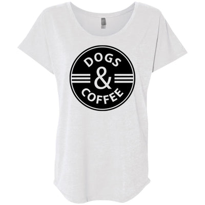 Dogs & Coffee Slouchy Tee