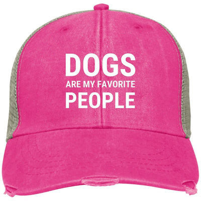 Dogs Are My Favorite People Hat Trucker Cap