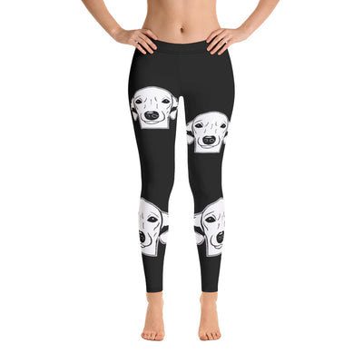 White Italian Greyhound Leggings