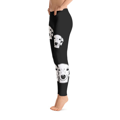 White Italian Greyhound Leggings