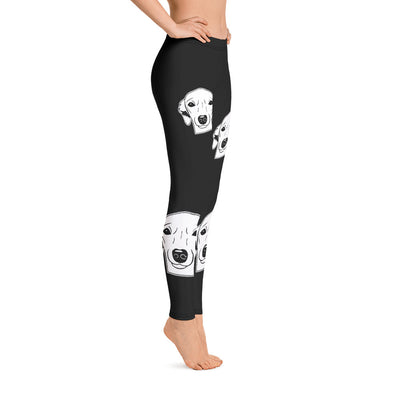 White Italian Greyhound Leggings