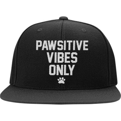 Pawsitive Vibes Only Snapback Hat