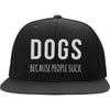 Dogs Because People Suck Hat Snapback Hat