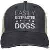 Easily Distracted By Dogs Trucker Cap