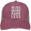 Wine More Bark Less Trucker Cap