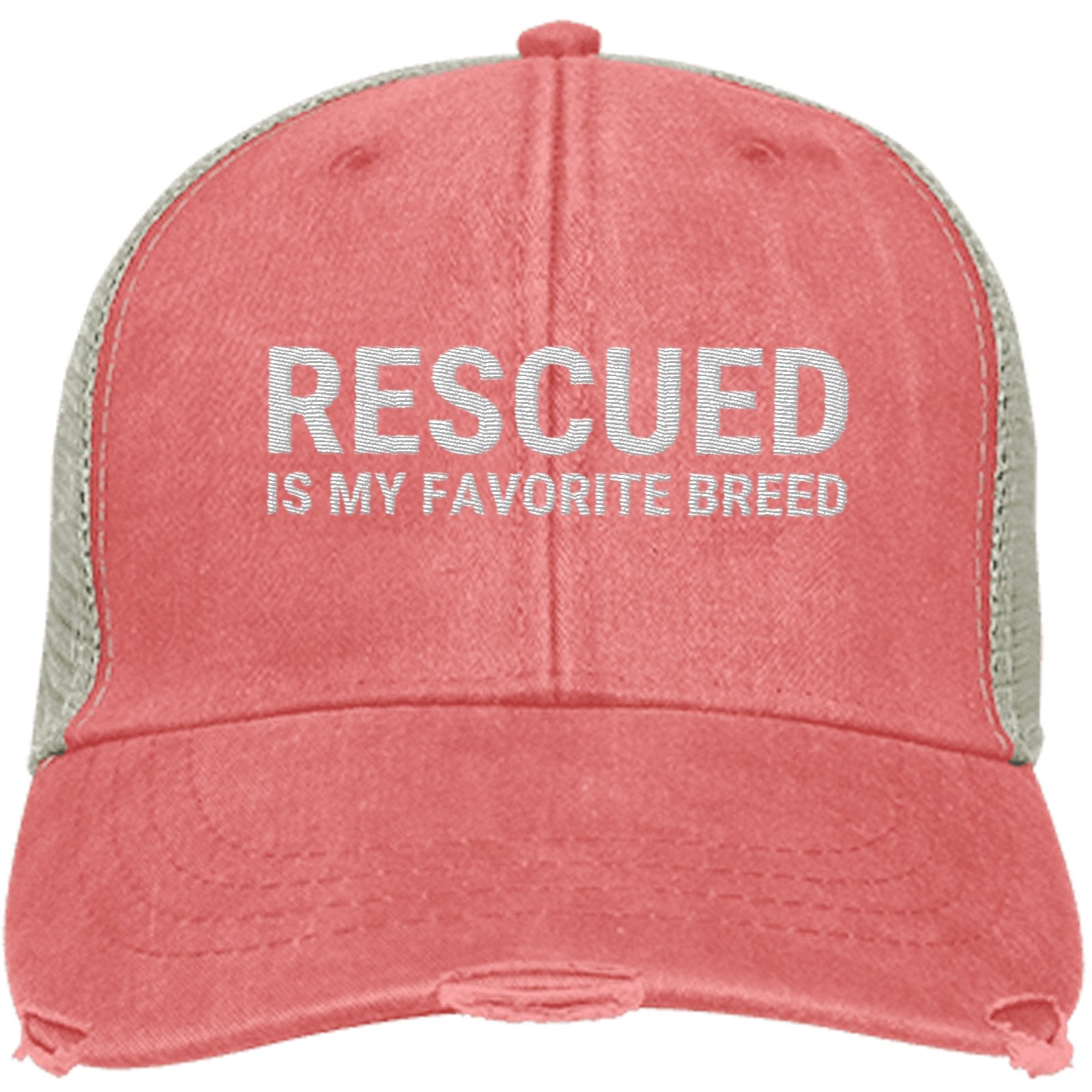 Rescued Is My Favorite Breed Trucker Cap