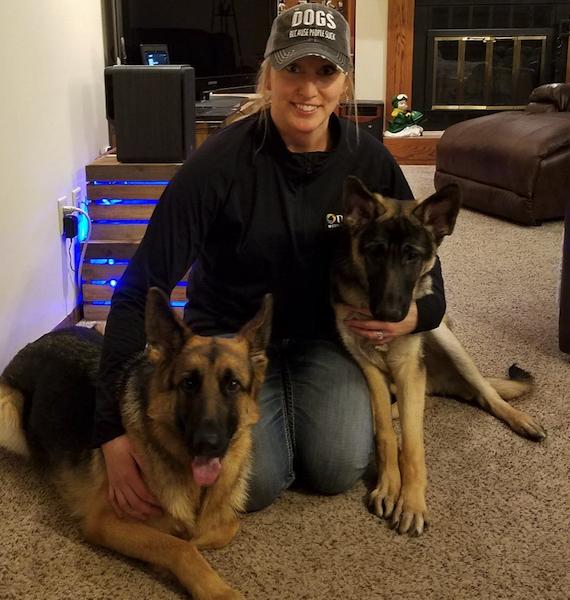 DOGS BECAUSE PEOPLE SUCK DISTRESSED TRUCKER CAP