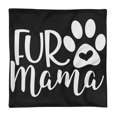 Fur Mama Black Premium Pillow Case
