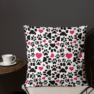 I Heart Paws Premium Pillow