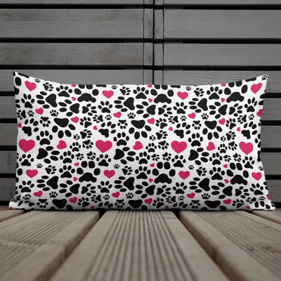 I Heart Paws Premium Pillow