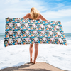 Tropical Terrier Beach Towel