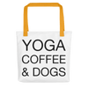 Yoga Coffee & Dogs Tote bag