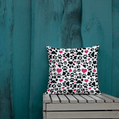 I Heart Paws Premium Pillow