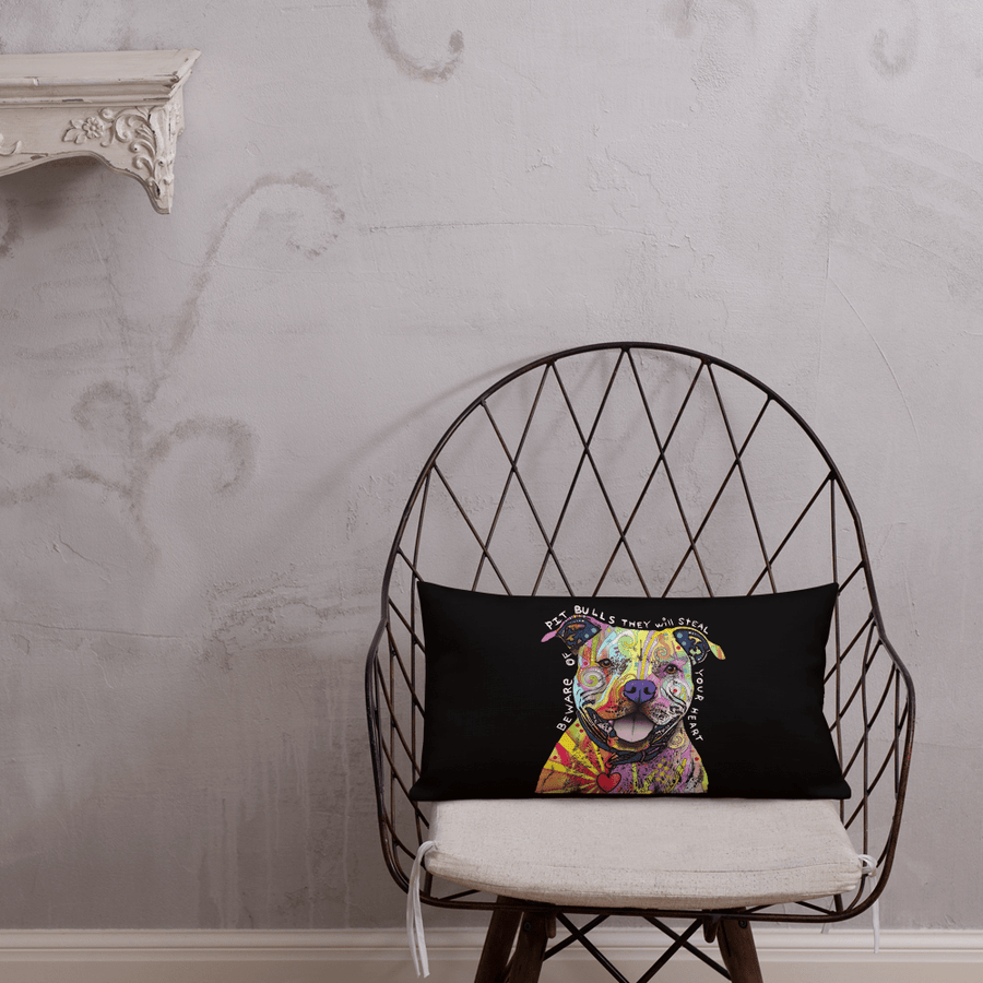 Love Your Pit Bull Premium Pillow