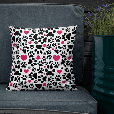 I Heart Paws Premium Pillow