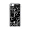 Pitbull Love iPhone Case