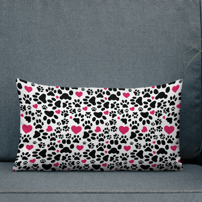 I Heart Paws Premium Pillow