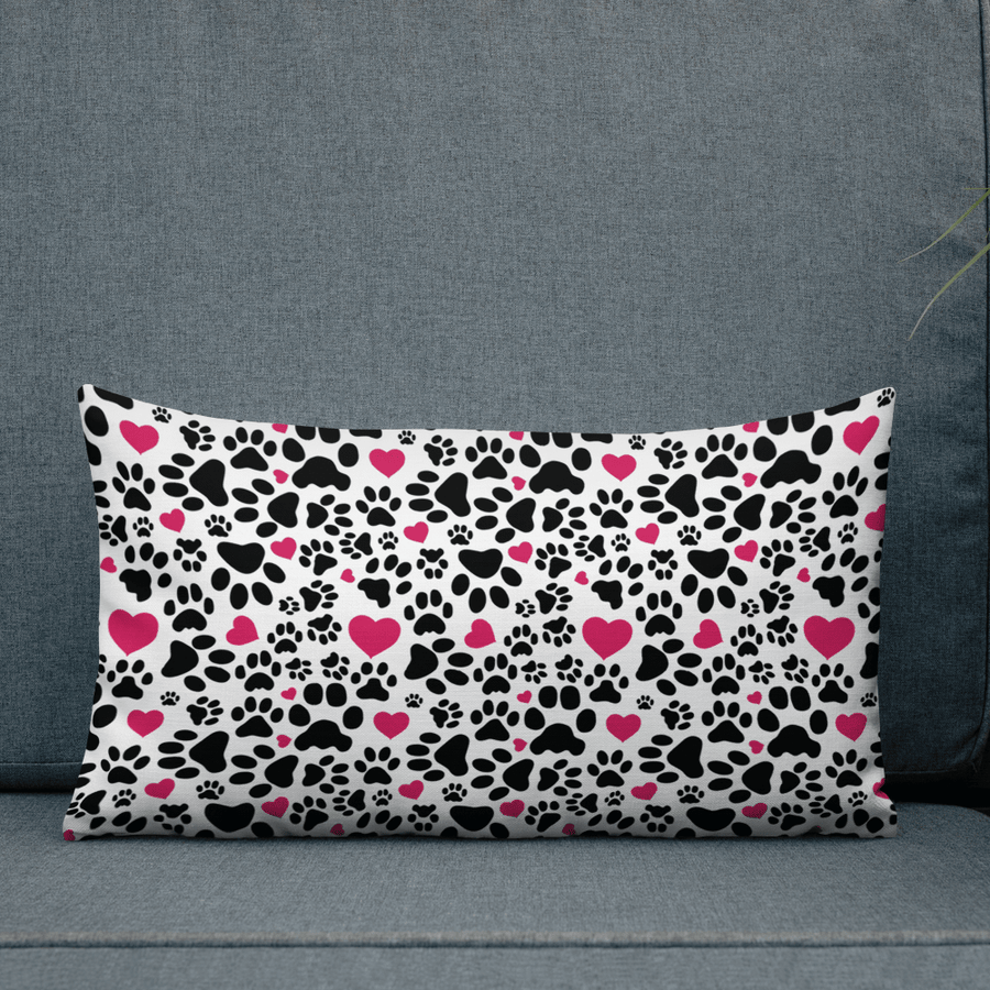 I Heart Paws Premium Pillow
